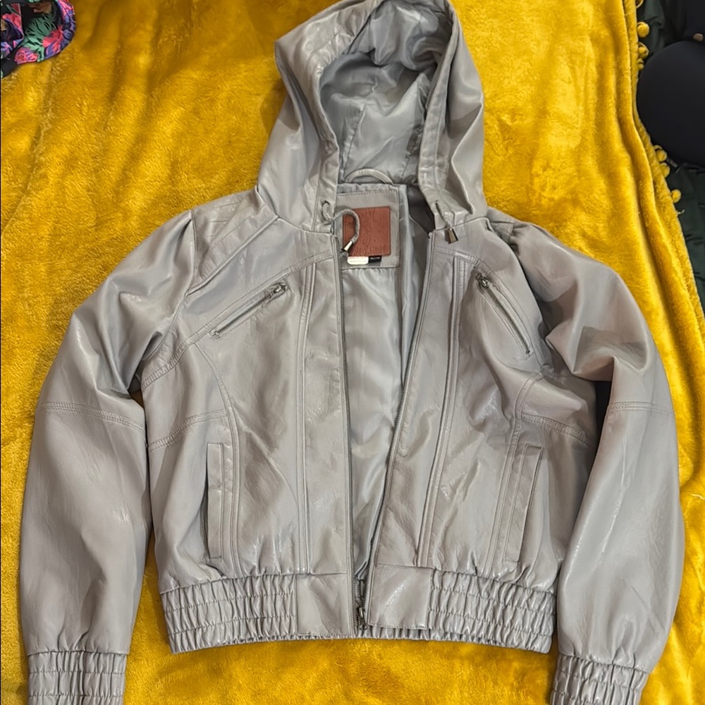 Polo by Ralph Lauren Gray Raincoat with Hood